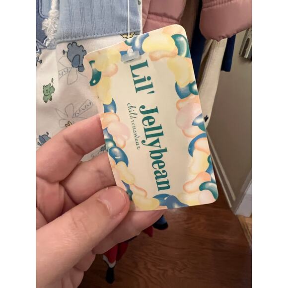 Lil’ Jellybean Elephant Bubble Romper 6-9M NWT - Picture 6 of 7